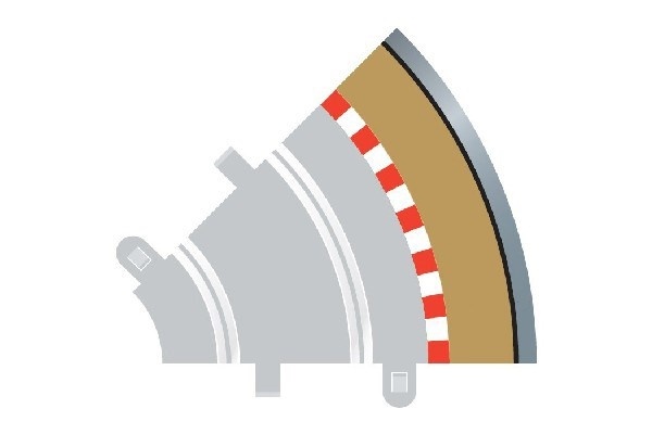 Scalextric Rad 1 outer borders & barriers (till C8202)
