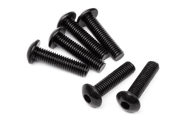 Button Head Screw M5X20Mm (Hex Socket/6Pcs)