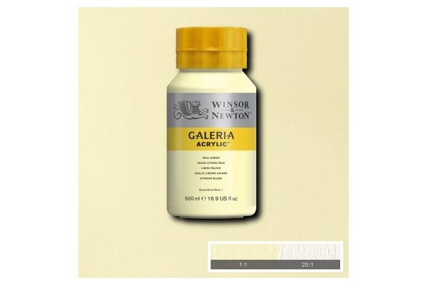 Galeria Acrylic 500Ml Pale Lemon 434