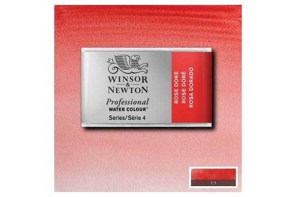 Prof Water Colour Pan/W Rose Dore 576