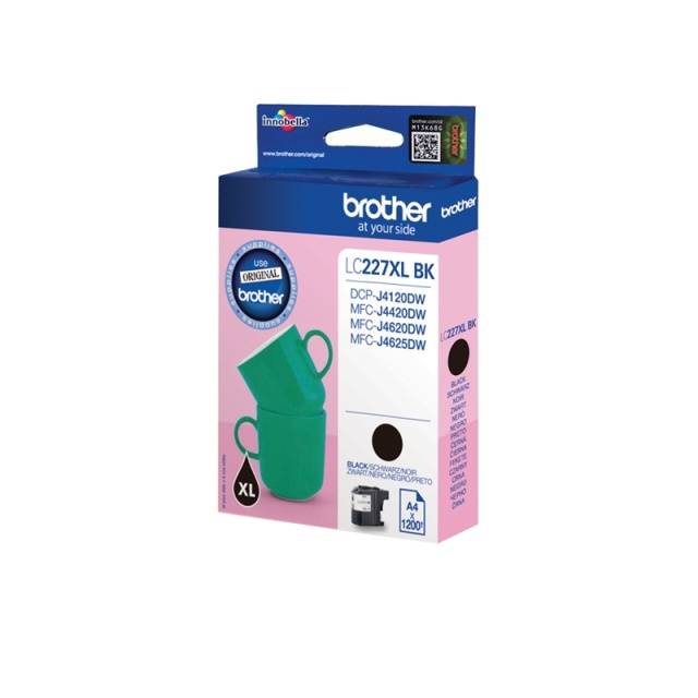 Brother LC-227XLBK bläckpatroner 1 styck Original Svart