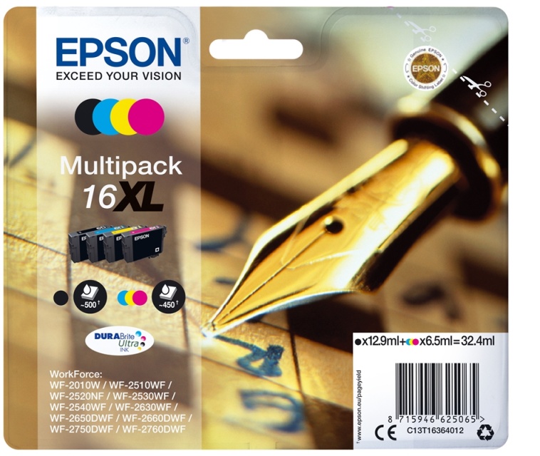 Epson Pen and crossword 16XL-seriens flerpack "Penna och korsord