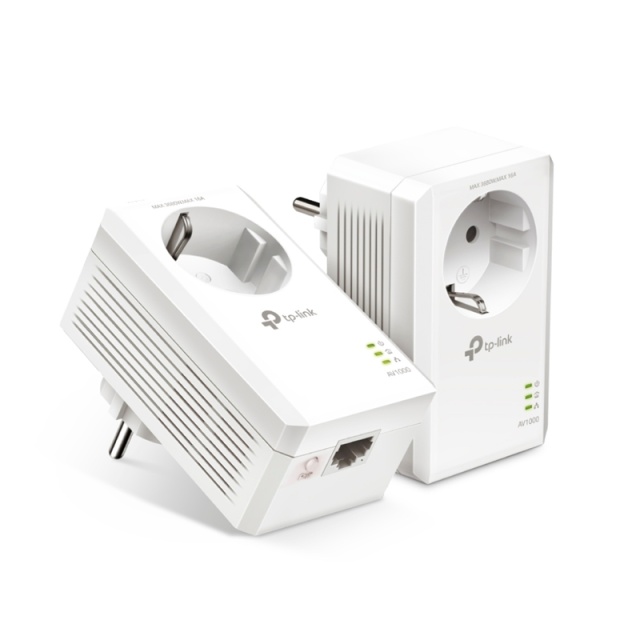 TP-LINK TL-PA7017P KIT PowerLine-nätverksadapter 1000 Mbit/s Nätverksansluten (E