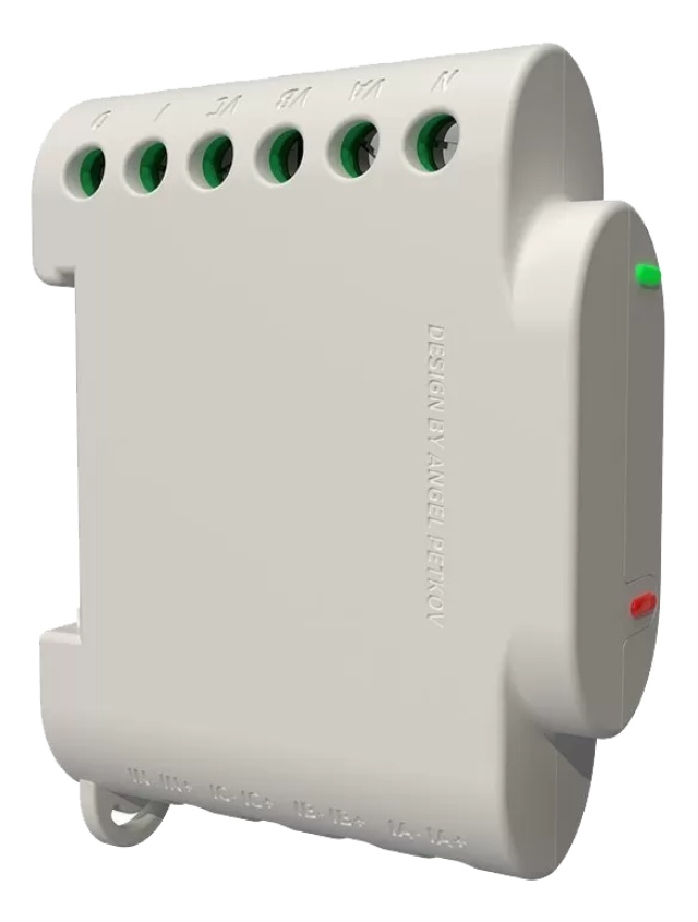 Shelly Energimätare 3-faser med styrning av kontaktor