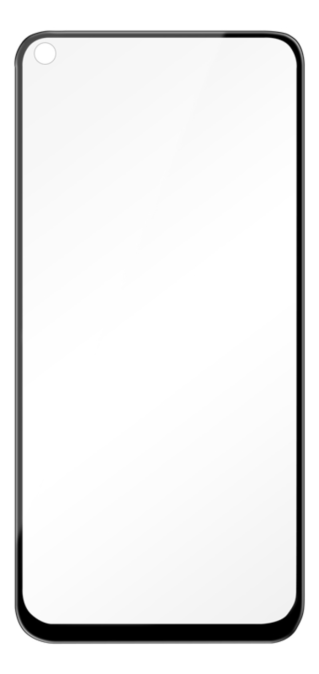 DELTACO screen protector for Huawei P40 Lite, 2.5D glass, full screen