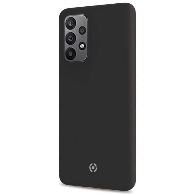 Celly Cromo Soft rubber case Galaxy A23 Svart
