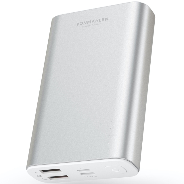 VonMählen Powerbank Evergreen 10K Silver