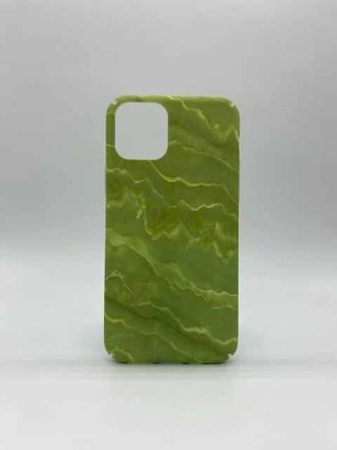 Marmorskal med grön marmor till iPhone 11 Pro Max