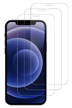 3-pack Skärmskydd till iPhone 12/12 Pro i 20D härdat glas