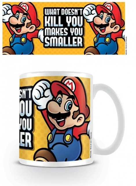 Mugg Super Mario "Makes you smaller"