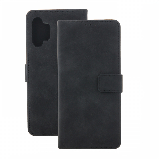 Smart Velvet fodral till iPhone 16 Plus, Svart