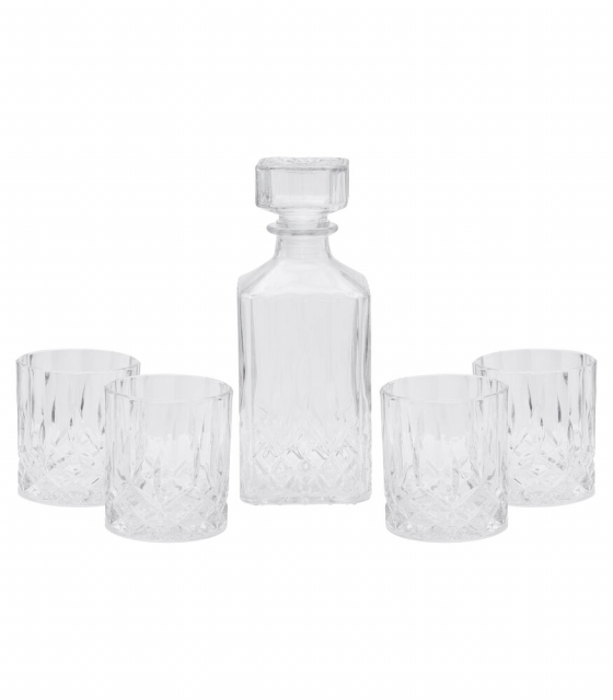 Lord Nelson Karaff med 4 glas