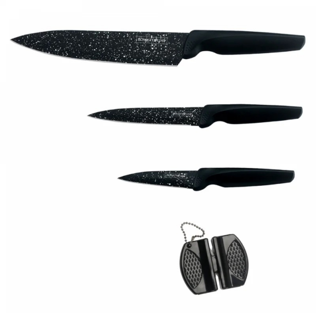 Royalty Line RL-MB3B 3st Knivset med mini knivslip