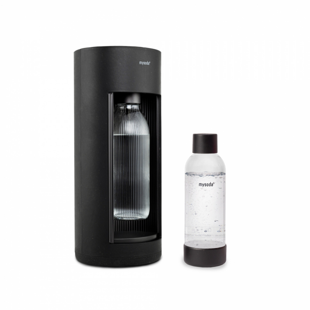 Mysoda Glassy kolsyremaskin, Svart