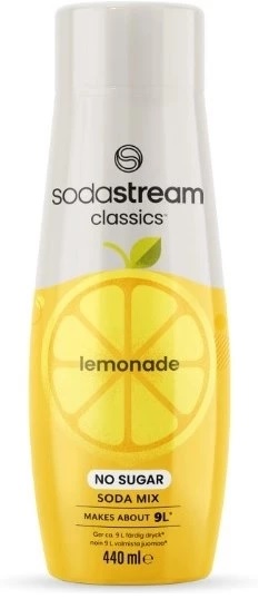 SodaStream Lemonade No Sugar 440ml, Ger ca 9 liter färdig dryck