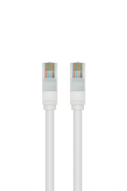 QNECT UTP-patchkabel CAT 5e, 1m, vit