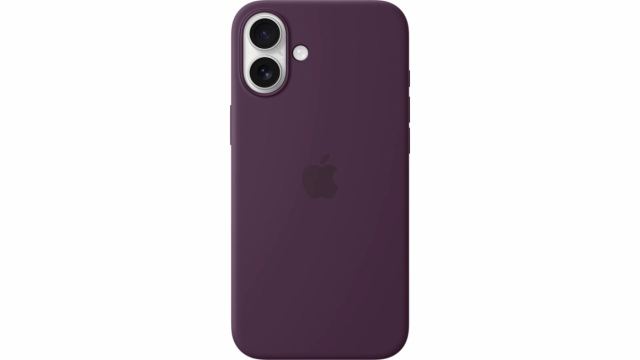 Apple iPhone 16 Plus Silicone Case with MagSafe - Plum