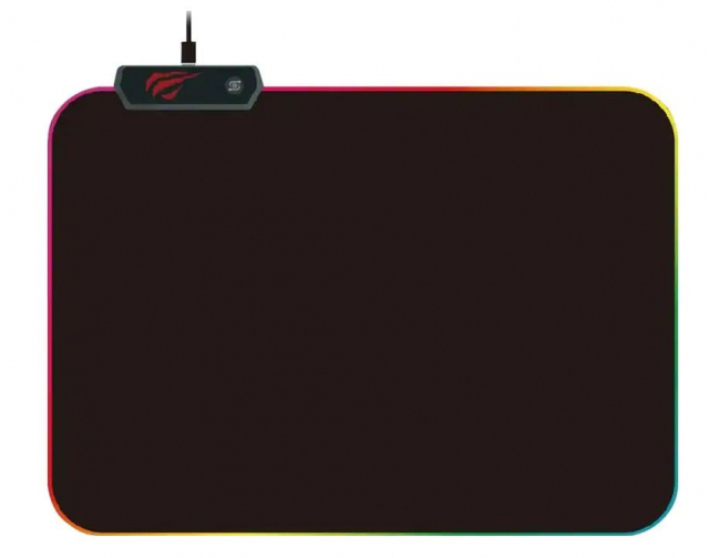 Havit MP903 RGB gaming musmatta, antiglid - Svart