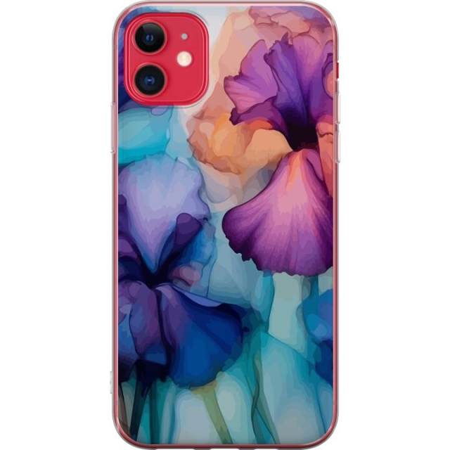Mobilskal till Apple iPhone 11 med Magiska blommor motiv