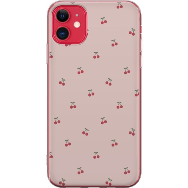 Mobilskal till Apple iPhone 11 med Körsbär motiv