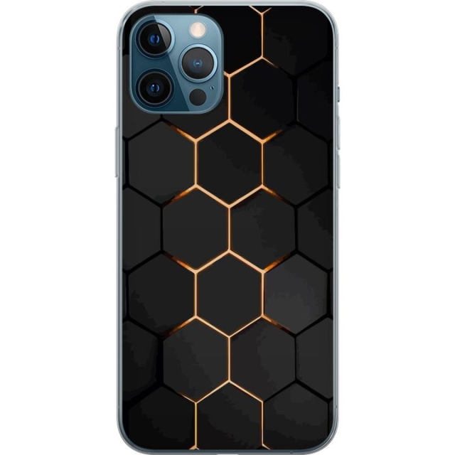 Mobilskal till Apple iPhone 12 Pro Max med Lyxigt Mönster motiv