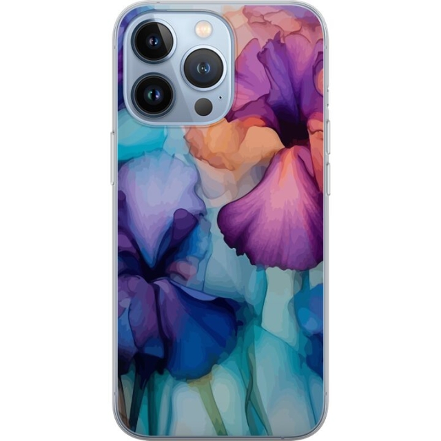 Mobilskal till Apple iPhone 13 Pro med Magiska blommor motiv