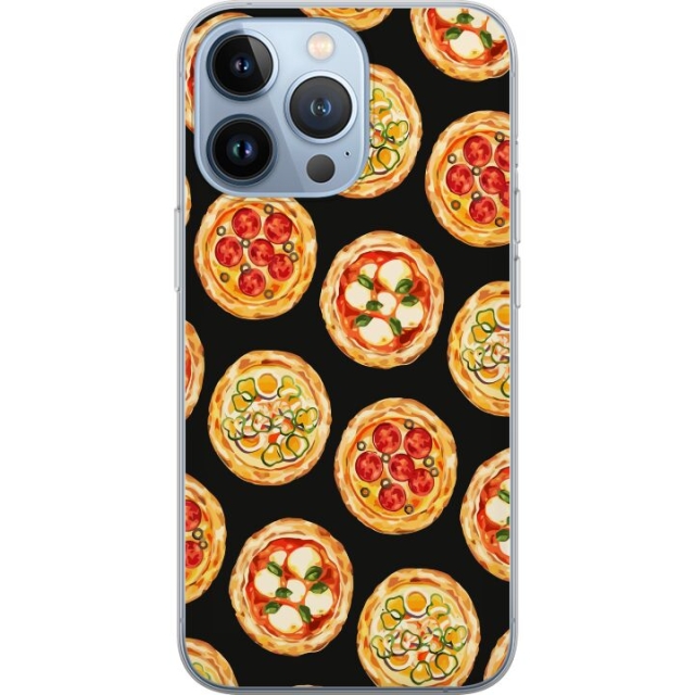 Mobilskal till Apple iPhone 13 Pro med Pizza motiv