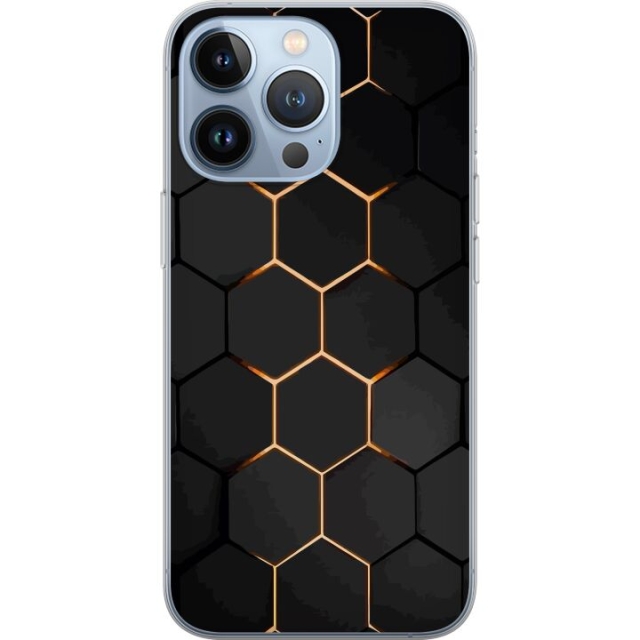 Mobilskal till Apple iPhone 13 Pro med Lyxigt Mönster motiv