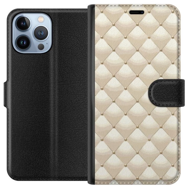 Plånboksfodral till Apple iPhone 13 Pro Max med Guldglans motiv