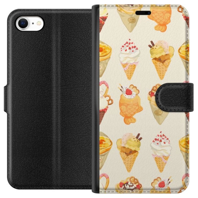 Plånboksfodral till Apple iPhone 6 med Glassigt motiv