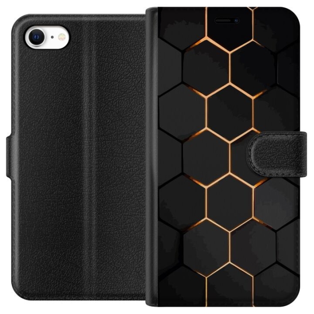 Plånboksfodral till Apple iPhone 6s med Lyxigt Mönster motiv