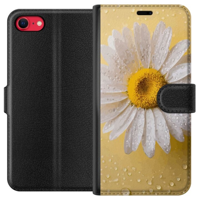 Plånboksfodral till Apple iPhone 7 med Porslinsblomma motiv