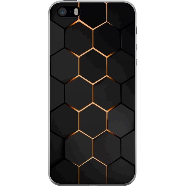 Mobilskal till Apple iPhone SE (2016) med Lyxigt Mönster motiv