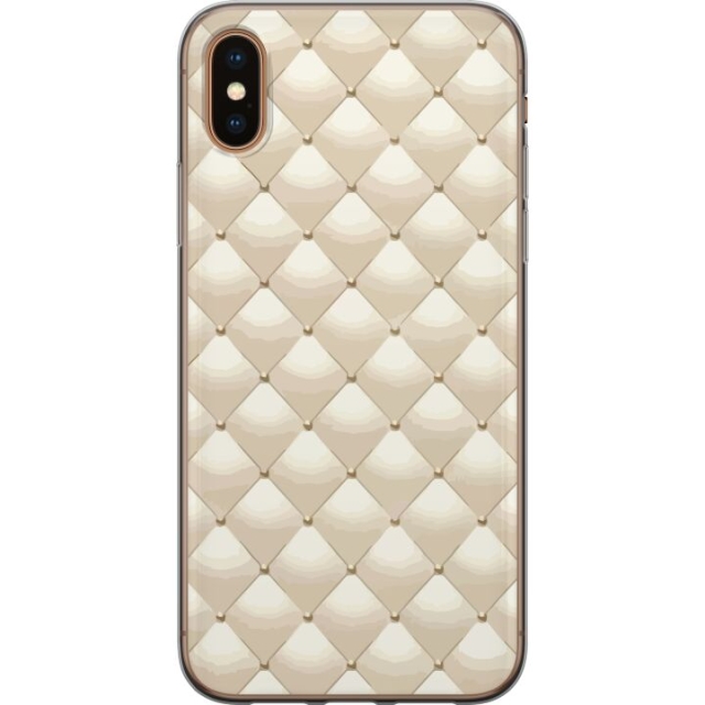 Mobilskal till Apple iPhone XS Max med Guldglans motiv