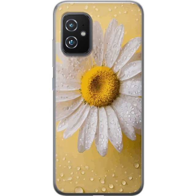 Mobilskal till Asus Zenfone 8 med Porslinsblomma motiv