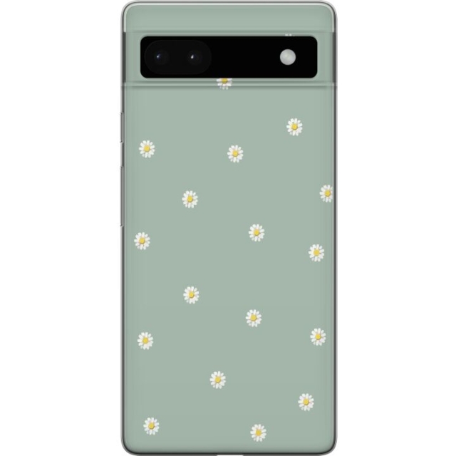 Mobilskal till Google Pixel 6a med Prästkragar motiv