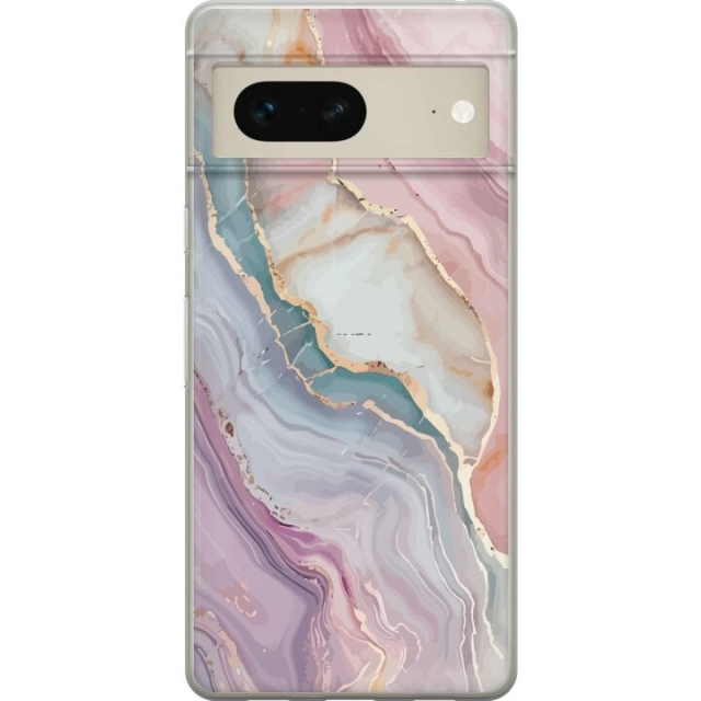 Mobilskal till Google Pixel 7 med Marmor motiv
