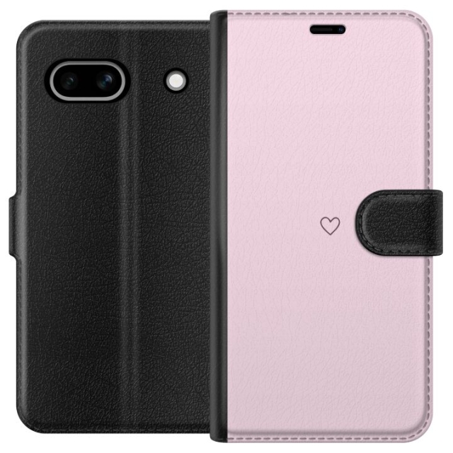 Plånboksfodral till Google Pixel 7a med Hjärta motiv