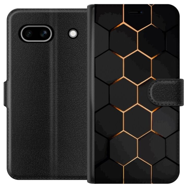 Plånboksfodral till Google Pixel 7a med Lyxigt Mönster motiv