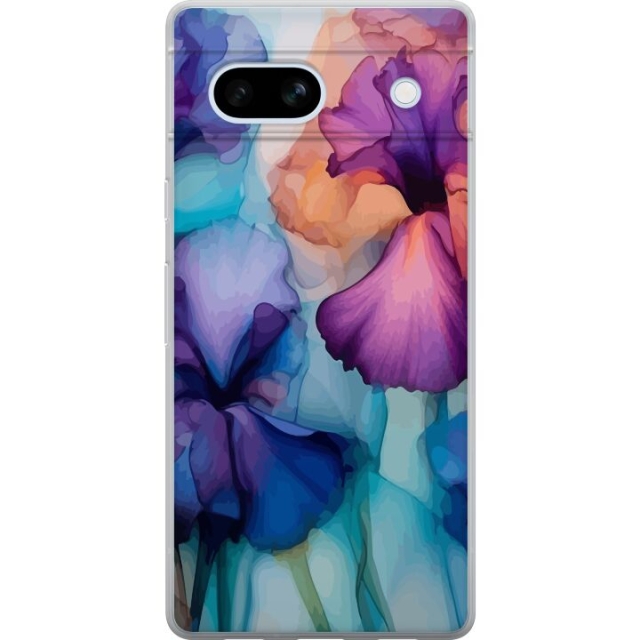 Mobilskal till Google Pixel 7a med Magiska blommor motiv