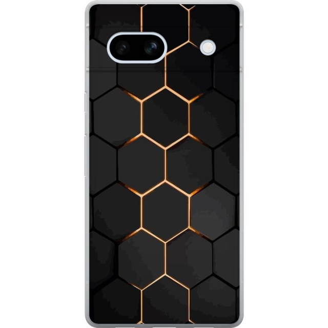 Mobilskal till Google Pixel 7a med Lyxigt Mönster motiv