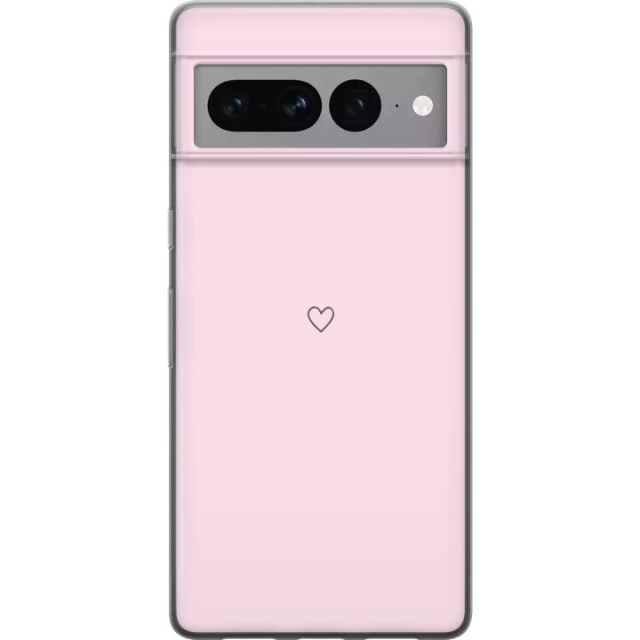 Mobilskal till Google Pixel 7 Pro med Hjärta motiv
