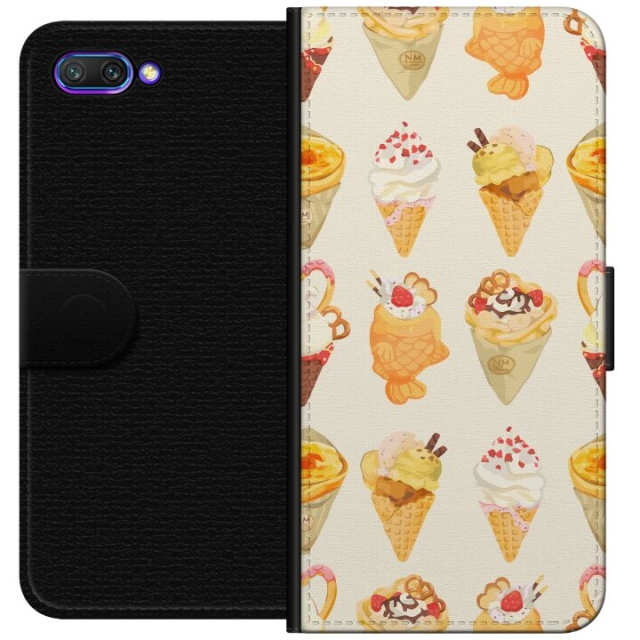 Plånboksfodral till Honor 10 med Glassigt motiv