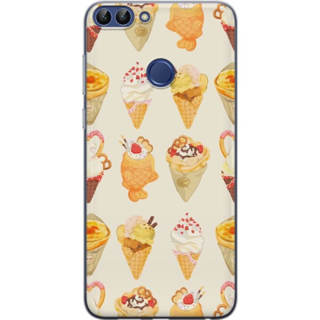 Mobilskal till Huawei P smart med Glassigt motiv