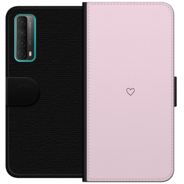 Plånboksfodral till Huawei P smart 2021 med Hjärta motiv