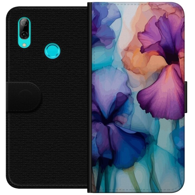 Plånboksfodral till Huawei P smart 2019 med Magiska blommor motiv