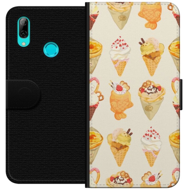 Plånboksfodral till Huawei P smart 2019 med Glassigt motiv