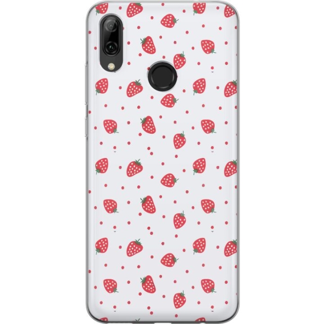 Mobilskal till Huawei P smart 2019 med Jordgubbar motiv