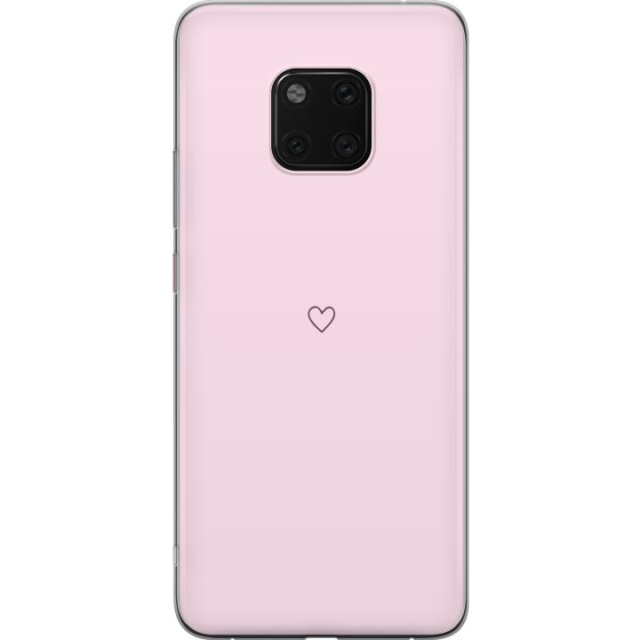 Mobilskal till Huawei Mate 20 Pro med Hjärta motiv
