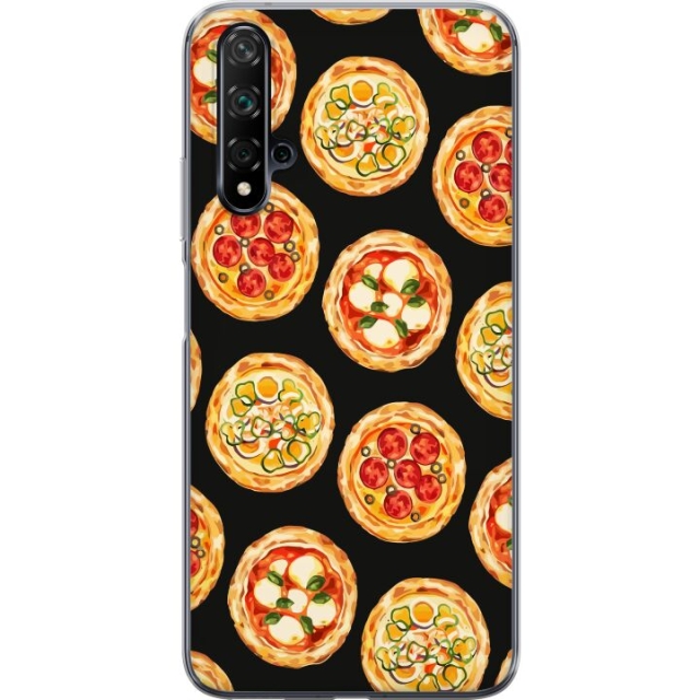 Mobilskal till Huawei nova 5T med Pizza motiv